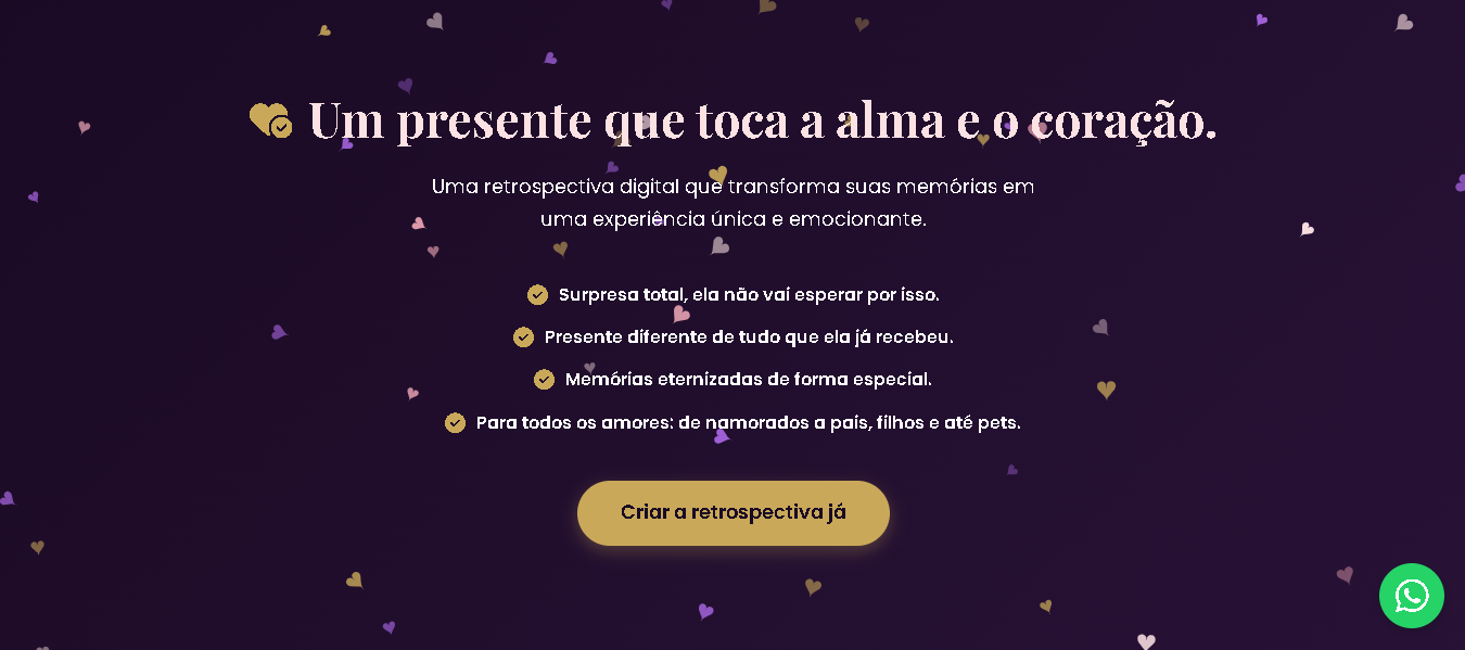 Preview do site Between Our Love